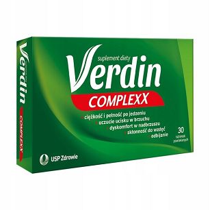 Verdin Complexxx - 30 tabletek wspomagających trawienie
